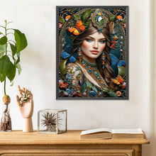 Load image into Gallery viewer, Diamond Painting - Full Round - noble lady (30*40CM)
