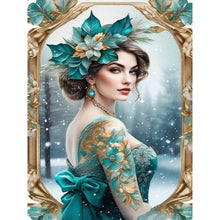 Load image into Gallery viewer, Diamond Painting - Full Round - noble lady (30*40CM)
