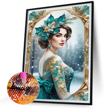 Load image into Gallery viewer, Diamond Painting - Full Round - noble lady (30*40CM)
