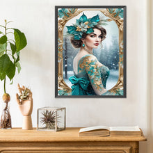 Load image into Gallery viewer, Diamond Painting - Full Round - noble lady (30*40CM)
