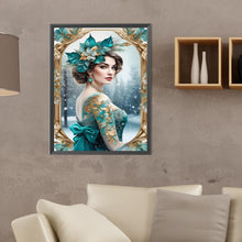 Load image into Gallery viewer, Diamond Painting - Full Round - noble lady (30*40CM)
