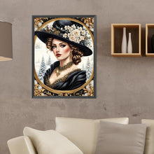 Load image into Gallery viewer, Diamond Painting - Full Round - noble lady (30*40CM)
