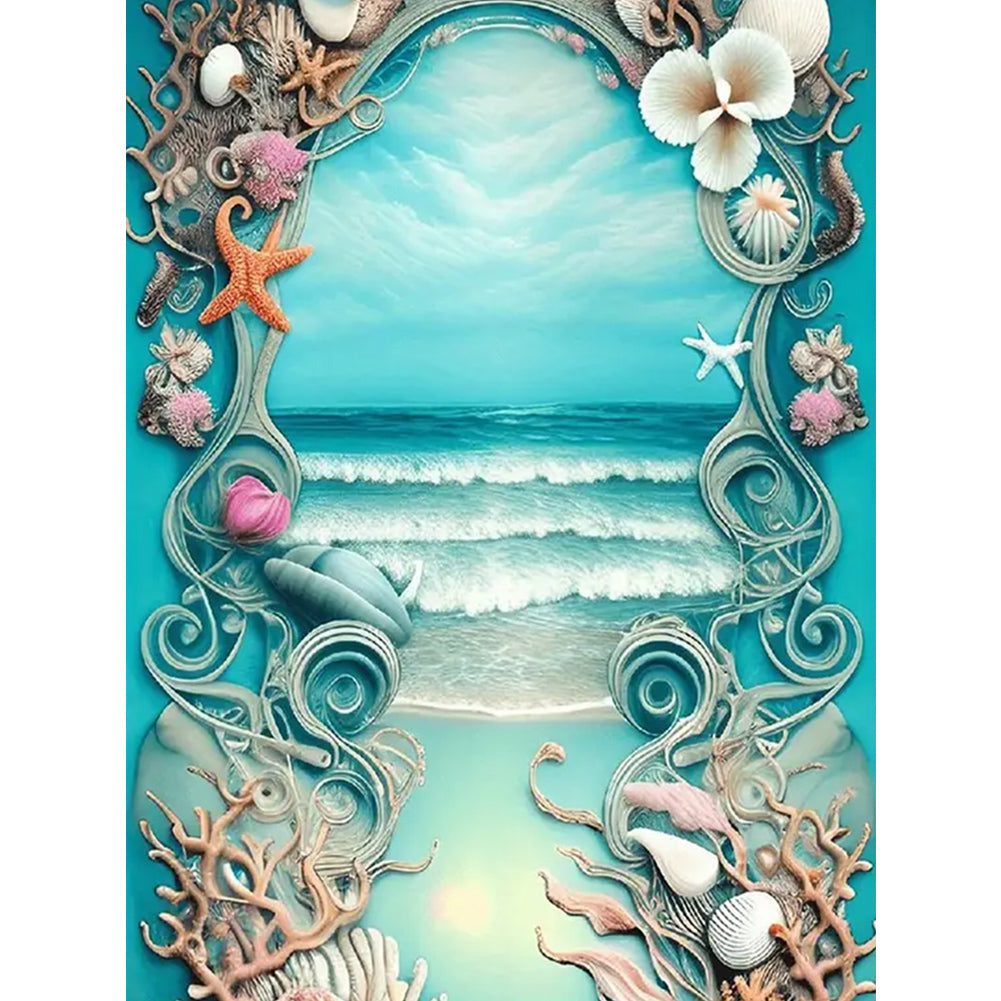 Diamond Painting - Full Square - beach shells (30*40CM)
