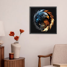 Load image into Gallery viewer, Diamond Painting - Full Round - Ice Fire Eagle (30*30CM)
