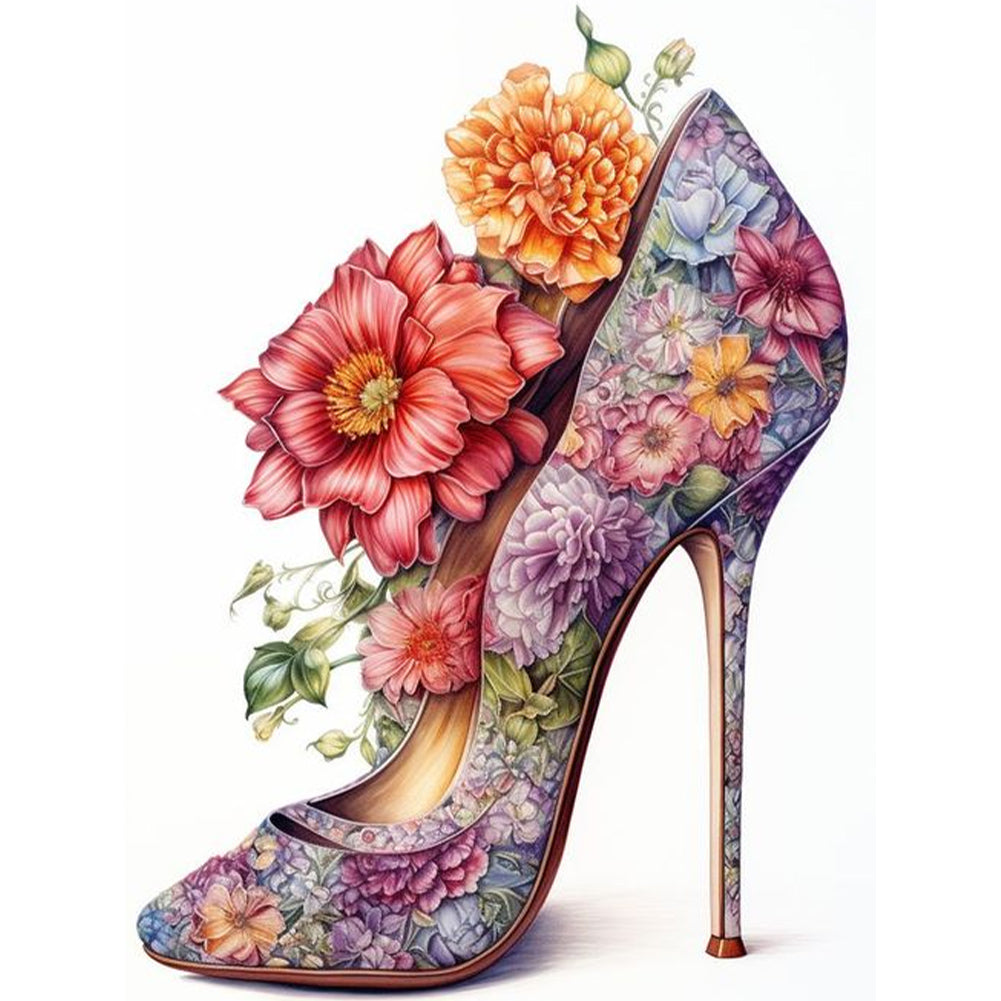 Diamond Painting - Full Round - High heel (30*40CM)