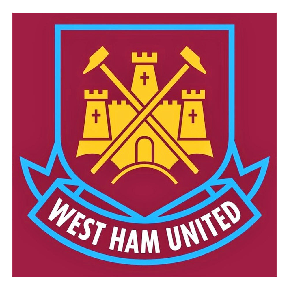 Diamond Painting - Full Round - West Ham United logo (30*30CM)