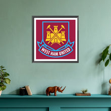 Load image into Gallery viewer, Diamond Painting - Full Round - West Ham United logo (30*30CM)
