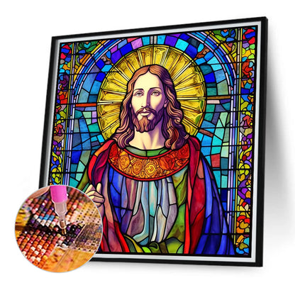 Diamond Painting - Full Round - Jesus (40*40CM)