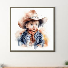 Load image into Gallery viewer, Diamond Painting - Full Round - western cowboy doll (30*30CM)
