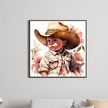 Load image into Gallery viewer, Diamond Painting - Full Round - western cowboy doll (30*30CM)
