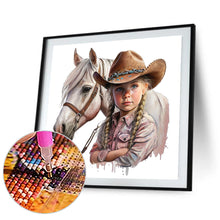 Load image into Gallery viewer, Diamond Painting - Full Round - western cowboy doll (30*30CM)
