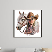 Load image into Gallery viewer, Diamond Painting - Full Round - western cowboy doll (30*30CM)
