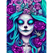 Load image into Gallery viewer, Diamond Painting - Full Round - undead lady (30*40CM)
