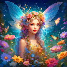 Load image into Gallery viewer, Diamond Painting - Full Round - elf girl (30*30CM)
