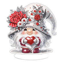Load image into Gallery viewer, Acrylic Cute Gnome Single-Sided Desktop Diamond Art Kits Home Door Decor (Heart)
