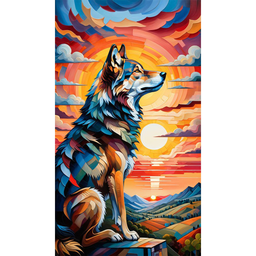 Diamond Painting - Full Round - Wolf (40*70CM)