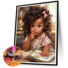 Load image into Gallery viewer, Diamond Painting - Full Square - little girl (30*40CM)

