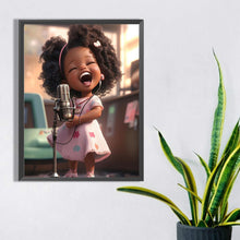 Load image into Gallery viewer, Diamond Painting - Full Square - little girl (30*40CM)
