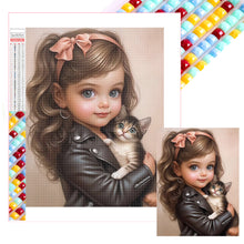Load image into Gallery viewer, Diamond Painting - Full Square - little girl (30*40CM)

