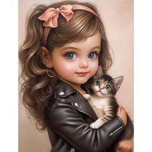 Load image into Gallery viewer, Diamond Painting - Full Square - little girl (30*40CM)

