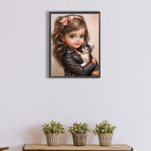 Load image into Gallery viewer, Diamond Painting - Full Square - little girl (30*40CM)
