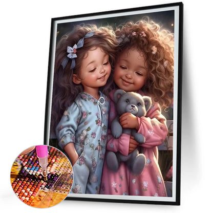 Diamond Painting - Full Square - little girl (30*40CM)
