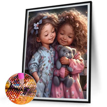 Load image into Gallery viewer, Diamond Painting - Full Square - little girl (30*40CM)
