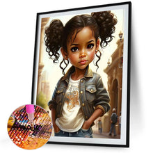 Load image into Gallery viewer, Diamond Painting - Full Square - girl (40*50CM)
