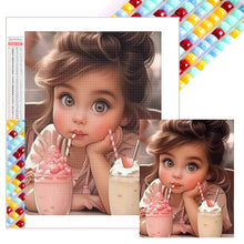 Load image into Gallery viewer, Diamond Painting - Full Square - girl (40*50CM)
