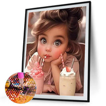 Load image into Gallery viewer, Diamond Painting - Full Square - girl (40*50CM)
