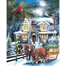 Load image into Gallery viewer, Diamond Painting - Full Square - meet in winter (40*50CM)
