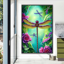 Load image into Gallery viewer, Diamond Painting - Full Square - dragonfly (45*70CM)
