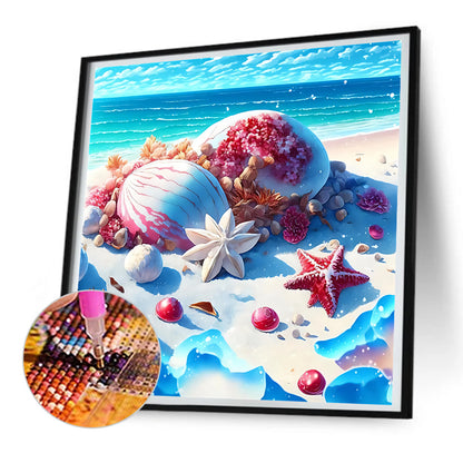 Diamond Painting - Full Round - fantasy star shell (30*30CM)