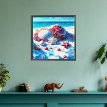 Load image into Gallery viewer, Diamond Painting - Full Round - fantasy star shell (30*30CM)
