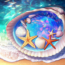 Load image into Gallery viewer, Diamond Painting - Full Round - Fantasy water shell (30*30CM)
