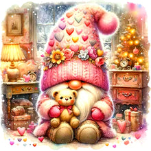Load image into Gallery viewer, Diamond Painting - Full Round - Pink Goblin (30*30CM)
