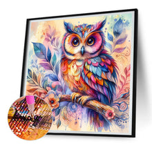 Load image into Gallery viewer, Diamond Painting - Full Round - owl (30*30CM)

