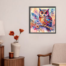 Load image into Gallery viewer, Diamond Painting - Full Round - owl (30*30CM)

