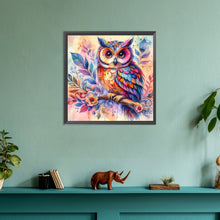 Load image into Gallery viewer, Diamond Painting - Full Round - owl (30*30CM)
