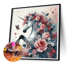 Load image into Gallery viewer, Diamond Painting - Full Round - unicorn (30*30CM)

