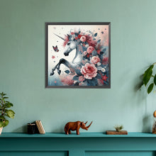 Load image into Gallery viewer, Diamond Painting - Full Round - unicorn (30*30CM)
