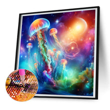 Load image into Gallery viewer, Diamond Painting - Full Round - Atmospheric jellyfish swarm (30*30CM)
