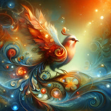 Load image into Gallery viewer, Diamond Painting - Full Round - atmosphere cloud bird (30*30CM)
