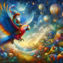 Load image into Gallery viewer, Diamond Painting - Full Round - Ambiance Macaw (30*30CM)
