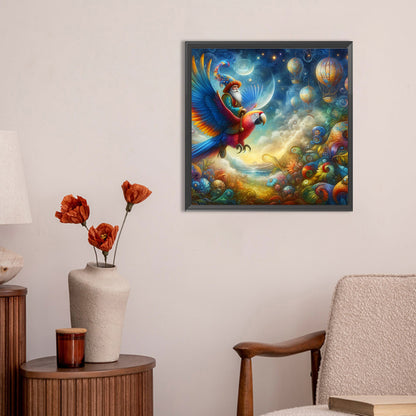 Diamond Painting - Full Round - Ambiance Macaw (30*30CM)