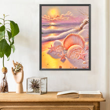 Load image into Gallery viewer, Diamond Painting - Full Round - Fantasy sunset shell (30*40CM)
