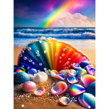 Load image into Gallery viewer, Diamond Painting - Full Round - Fantasy rainbow shell (30*40CM)
