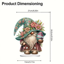 Load image into Gallery viewer, Special Shape Cute Gnome Table Top Diamond Painting Ornament Kits (Colored Egg)
