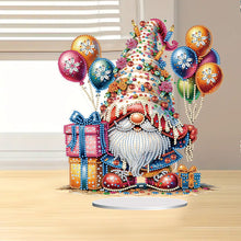 Load image into Gallery viewer, Special Shape Cute Gnome 5D DIY Table Top Diamond Painting Ornament Kits (Cake)
