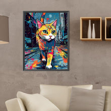 Load image into Gallery viewer, Diamond Painting - Full Round - Spray Paint World Cats (30*40CM)
